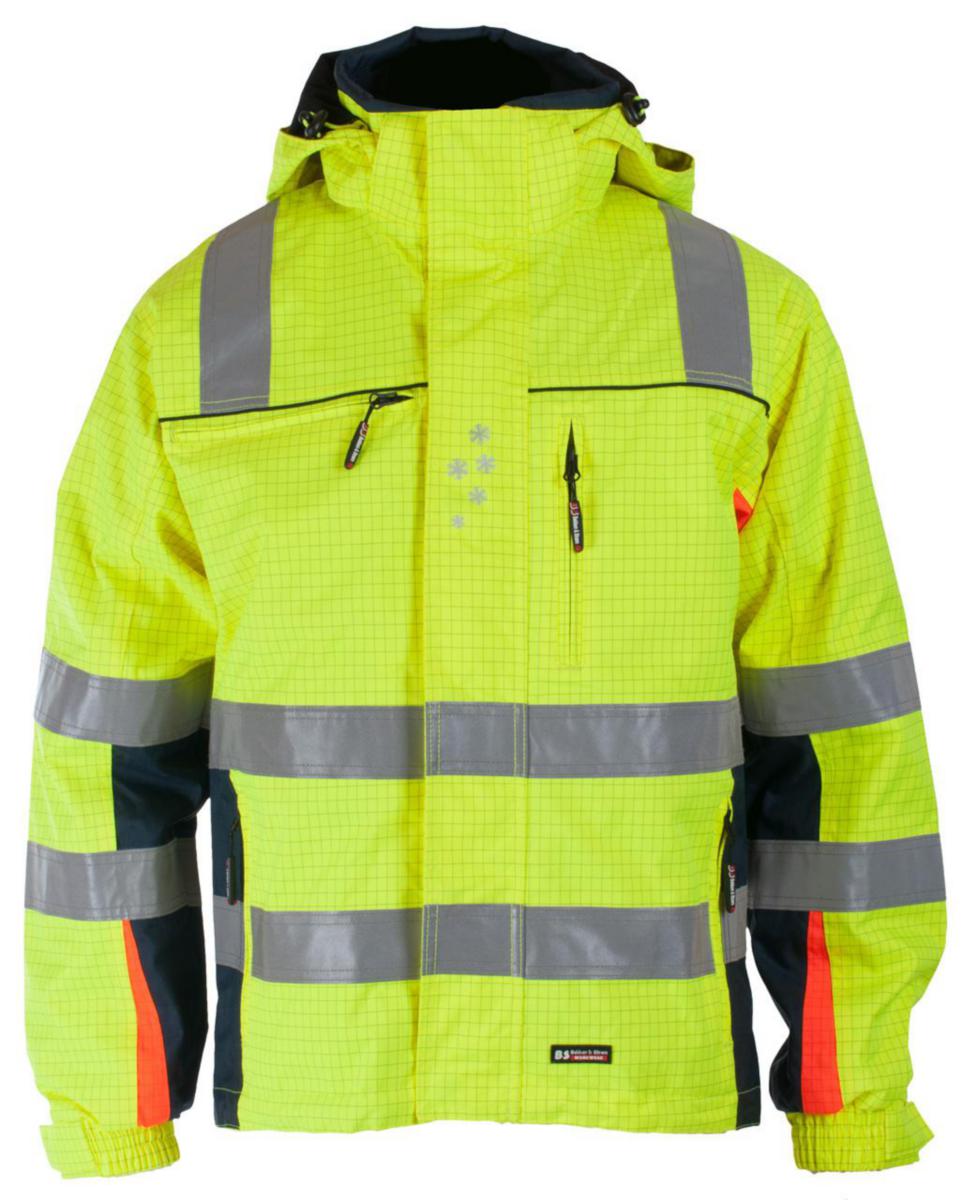 Produktbilde for Skalljakke BS Bergset Multinorm gul/mar kl.3