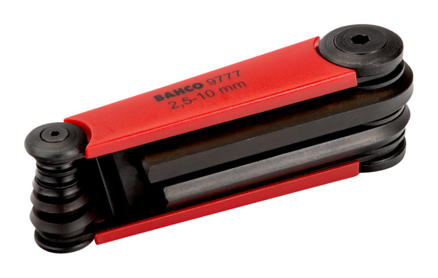 Produktbilde for Bahco unbrakonøkkelsett 2,5-10mm