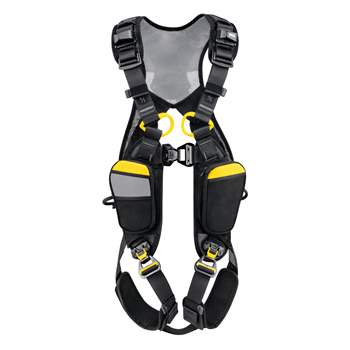 Produktbilde for Petzl Fallsele Newton - Easyfit svart/gul str 0 (INT)