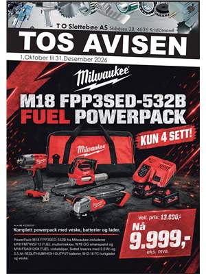 TOS Avisen - 4 kvartal 2026 OKT-DES