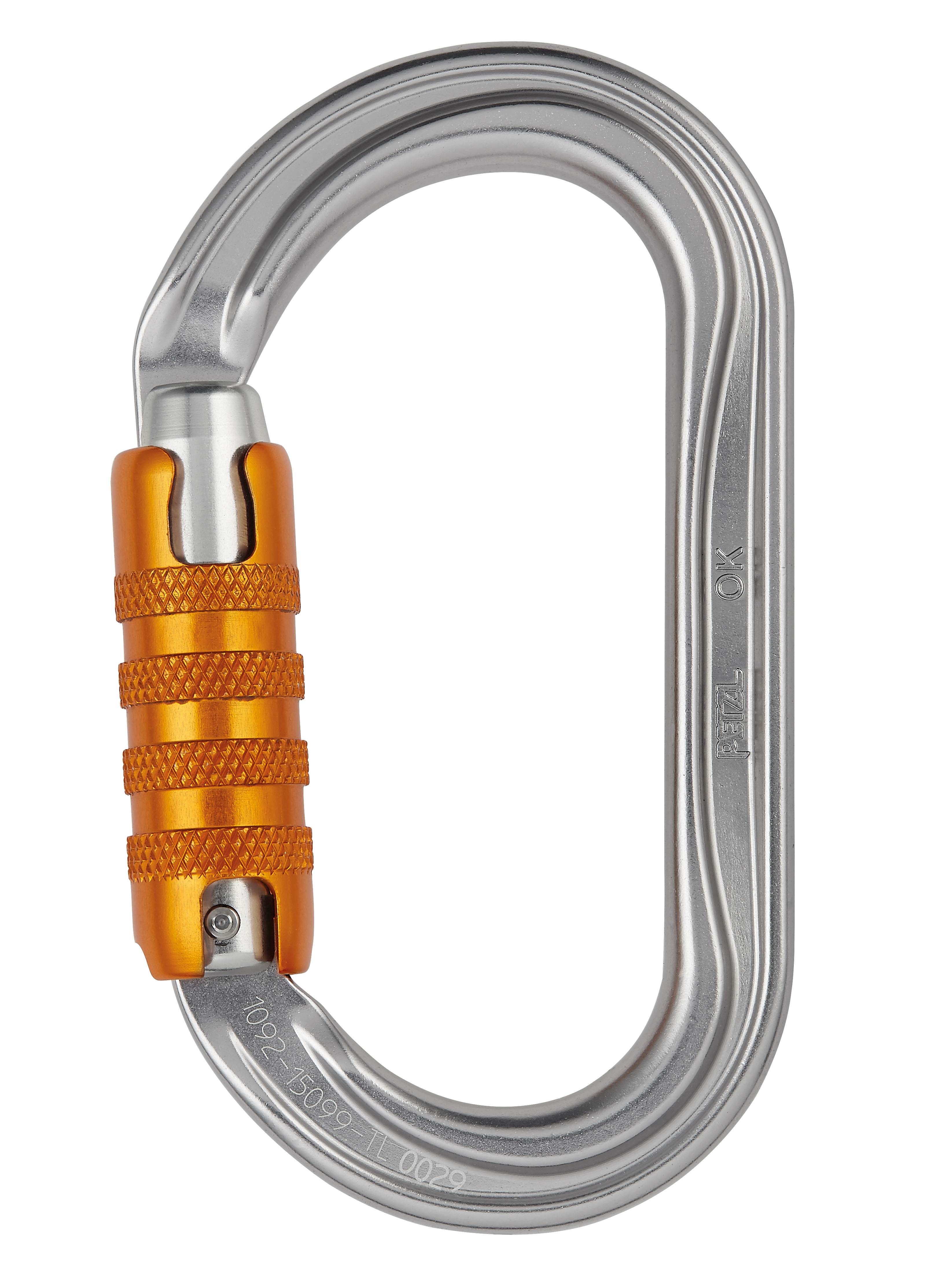 Produktbilde for Petzl Karabinkrok OK - aluminium automatlås 22mm