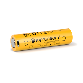 Produktbilde for Suprabeam oppladbart batteri 3000mAh USB