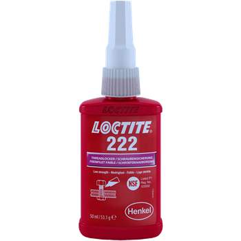 Produktbilde for Loctite 222 Gjengelåsing svak 50ml