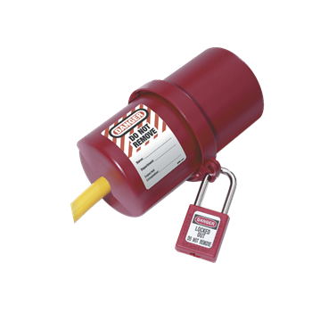 Produktbilde for El-Lock sylinder Ø76 x L168 rød stor