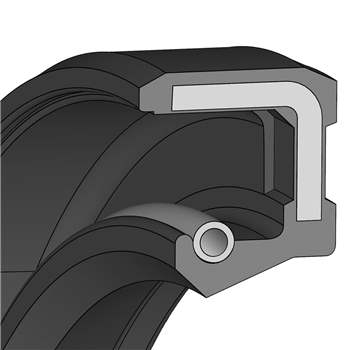 Produktbilde for Oljetetningsring WDR 360,00 400,00 20,00 A NBR