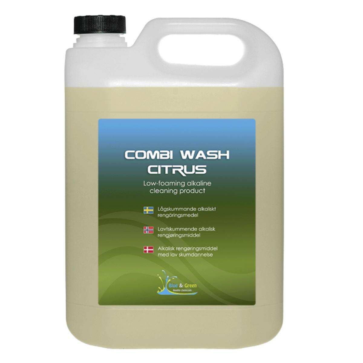 Produktbilde for Gulvvask f/ skuremaskiner BG Combi Wash Citrus 5L