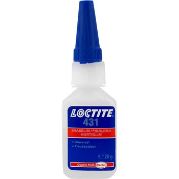 Produktbilde for Loctite hurtiglim porøse flater 431 20g