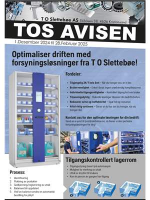 TOS Avisen - 4 kvartal 2024 01.12.24-28.02.25