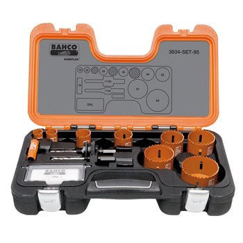 Produktbilde for Bahco hullsagsett 16-64mm Industri