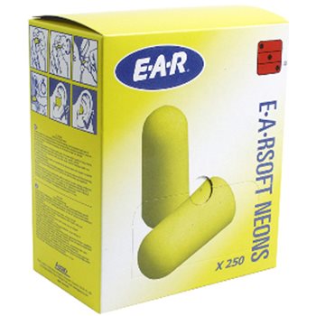 Produktbilde for EAR Ørepropper Soft Yellow Neons (pk à 250 par)