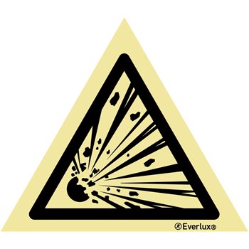 Produktbilde for Symbol eksplosive materialer