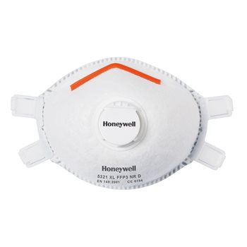 Produktbilde for Honeywell halvmaske m/ ventil FFP3, STK !!!